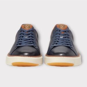 Cole Haan Navy with British Tan trim, GrandPro Topspin Sneakers NWB 10.5W